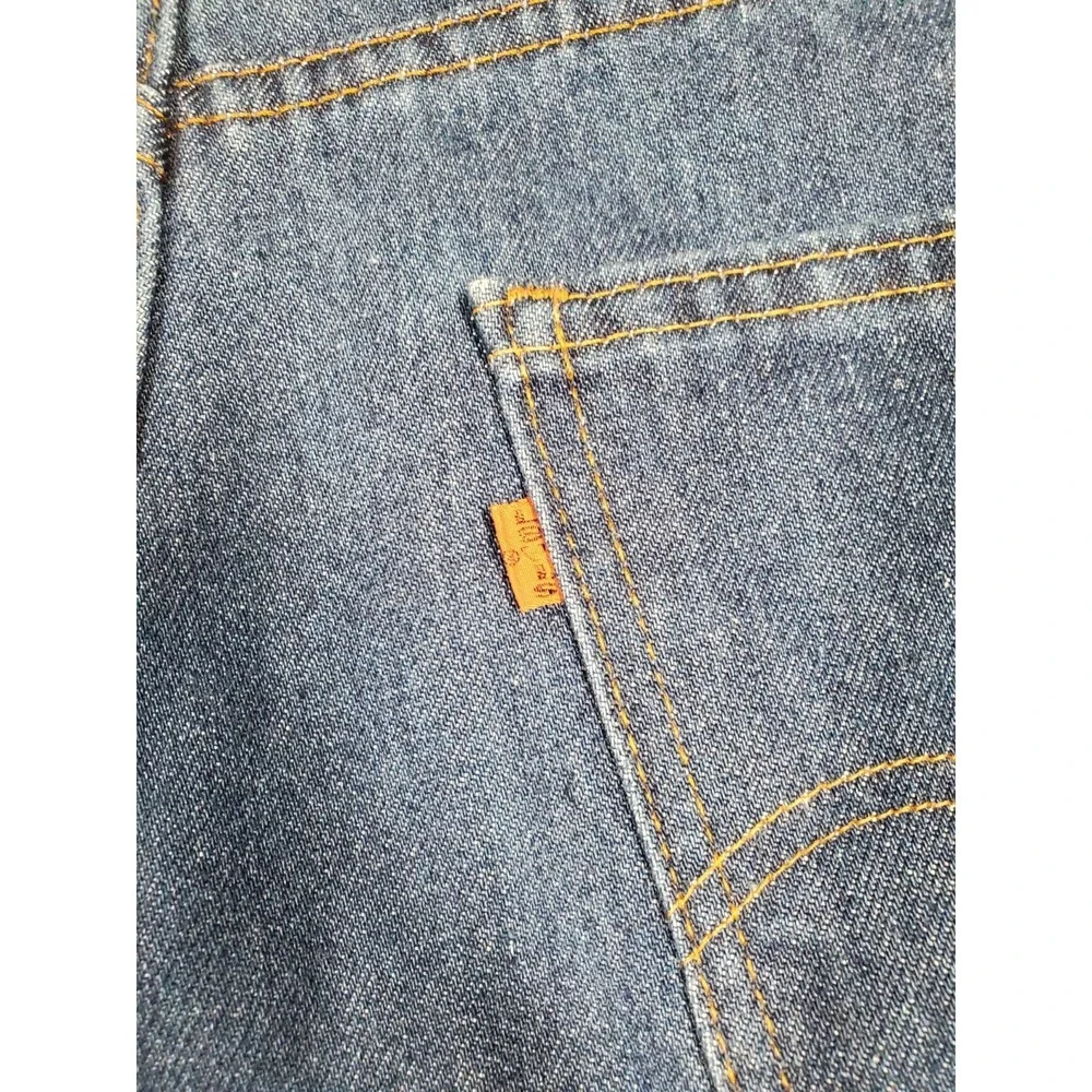 Vintage Levis Orange Tab 517 Jeans Bootcut Mens  Fits 34x31 Cowboy Rodeo 80s